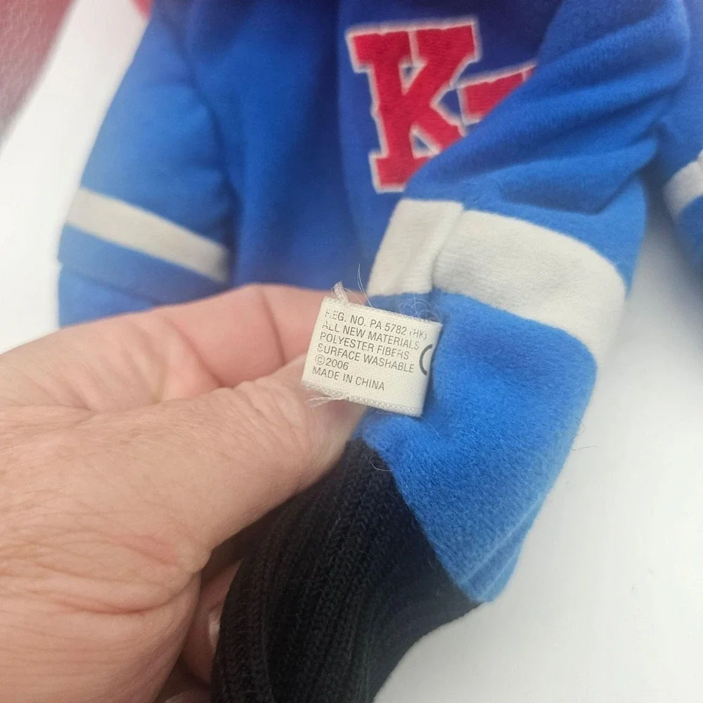 Kansas Jayhawks KU Golf Club Headcover Datrek Plush Mascot Driver Cover Blue